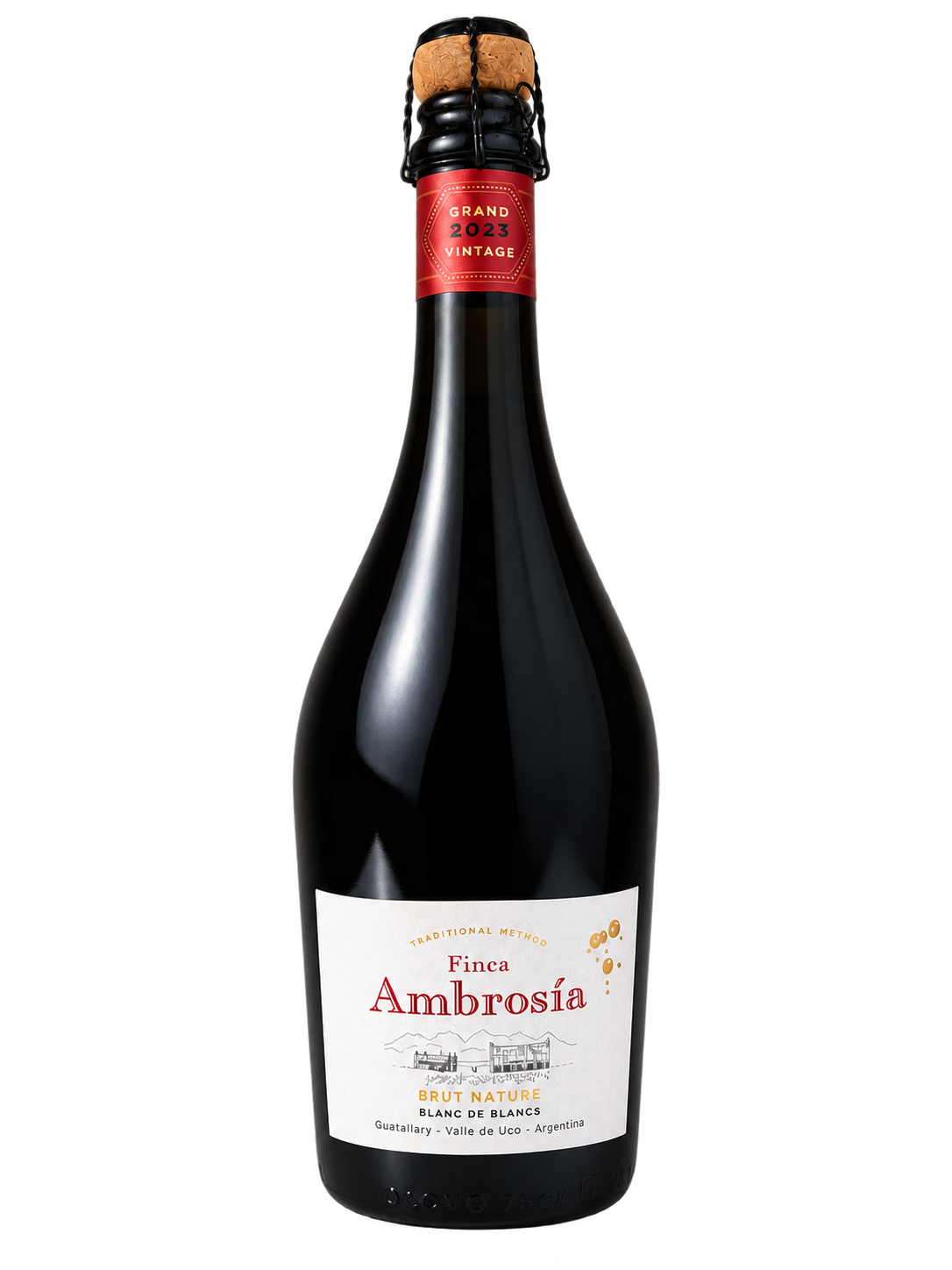 Finca Ambrosía Espumante Blanco Brut Nature Blanc de Blancs